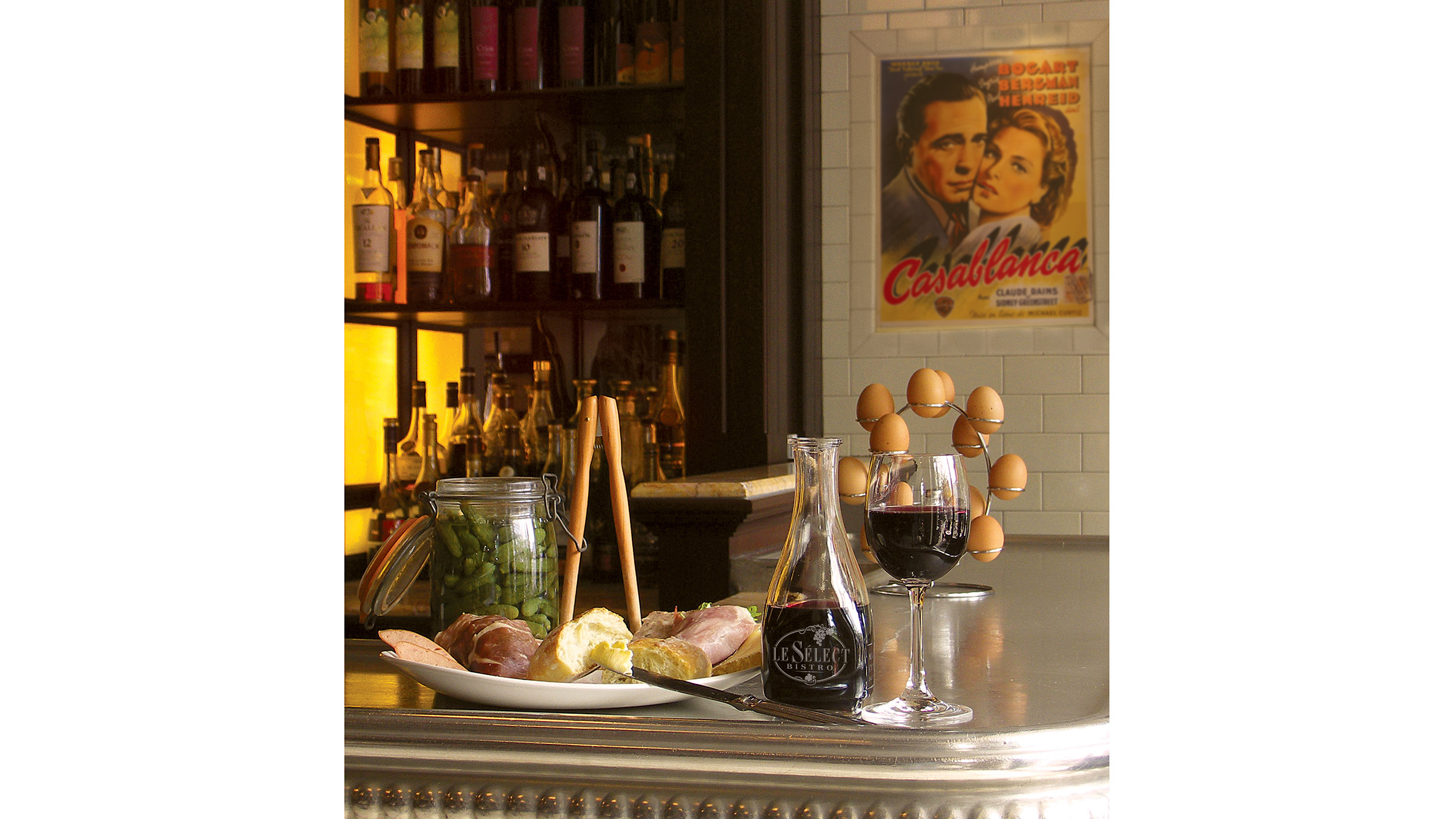 Le S&eacute;lect Bistro bar