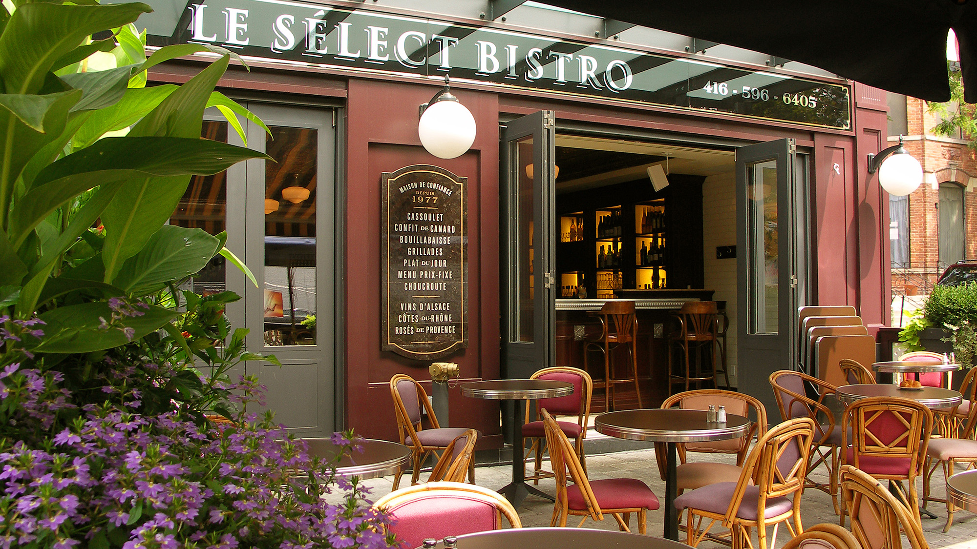 Le S&eacute;lect Bistro terrasse